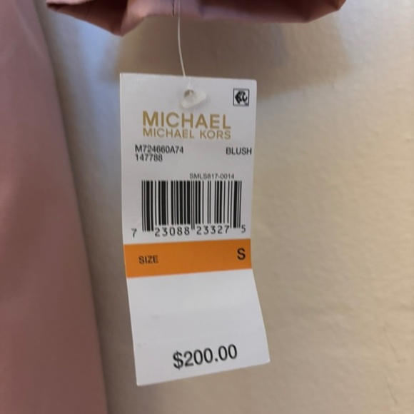 MICHAEL Michael Kors Trench Coat, S, Dusty Mauve, NWT - Picture 5 of 5